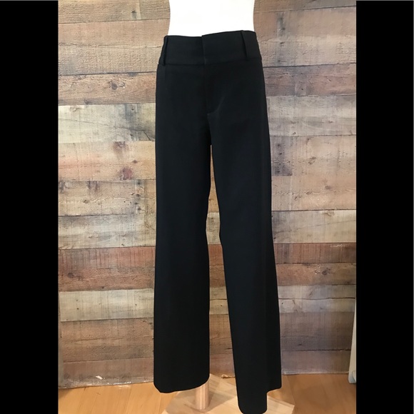 SOLDBanana Republic Black Dress Pant Size 12 Sloan - Picture 2 of 5